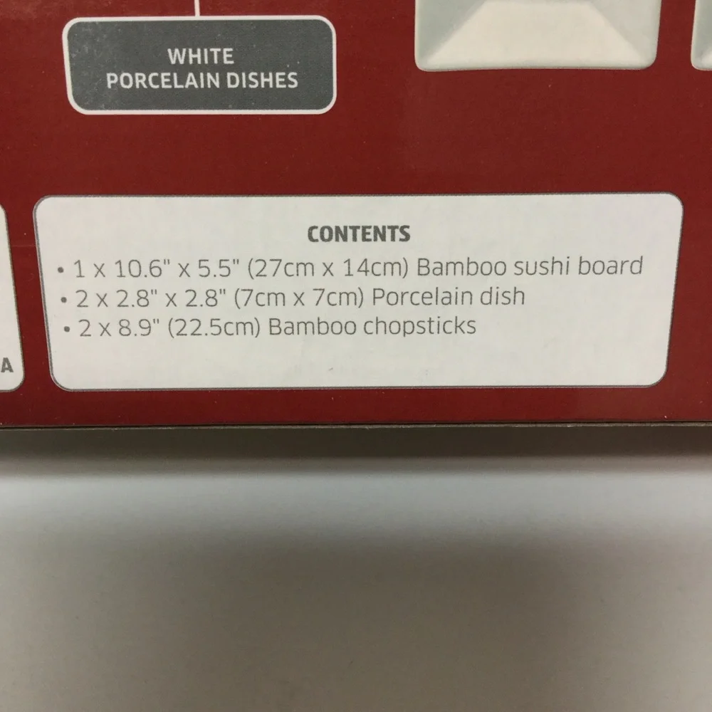 CROFTON Sushi Set for Two People Boxed Set NIP